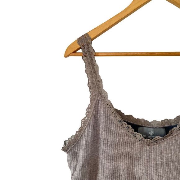 Millstrand Co. Light Brown Sylvie Lace Plush Lining Tank Camisole - Picture 4 of 9